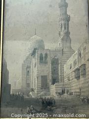 MaxSold Auction: Antique David Robert’s Mosque Print - Toronto (Ontario, Canada) PARTNER MANAGED Estate Sale Online Auction - Merton Street