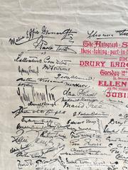 MaxSold Auction: Antique Dury Lane Theatre c.1906 Autographed Signature Poster  - Toronto (Ontario, Canada) PARTNER MANAGED Estate Sale Online Auction - Merton Street