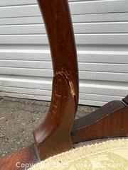 MaxSold Auction: Antique Edwardian Inlaid Mahogany Elbow Chair  - Toronto (Ontario, Canada) PARTNER MANAGED Estate Sale Online Auction - Merton Street