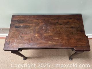MaxSold Auction: Antique Georgian Solid Wood Folding Side Table Console - Toronto (Ontario, Canada) PARTNER MANAGED Estate Sale Online Auction - Merton Street