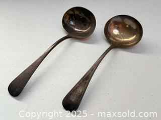 MaxSold Auction: Antique Georgian Sterling Silver Serving Ladles  - Toronto (Ontario, Canada) PARTNER MANAGED Estate Sale Online Auction - Merton Street