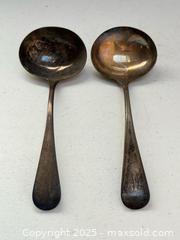 MaxSold Auction: Antique Georgian Sterling Silver Serving Ladles  - Toronto (Ontario, Canada) PARTNER MANAGED Estate Sale Online Auction - Merton Street
