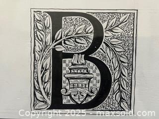 MaxSold Auction: Antique Macmillan Typography Print  - Toronto (Ontario, Canada) PARTNER MANAGED Estate Sale Online Auction - Merton Street