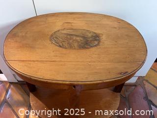 MaxSold Auction: Antique Oval Walnut Table - Toronto (Ontario, Canada) PARTNER MANAGED Estate Sale Online Auction - Merton Street