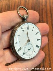 MaxSold Auction: Antique Sterling Silver Pocket Watch  - Toronto (Ontario, Canada) PARTNER MANAGED Estate Sale Online Auction - Merton Street