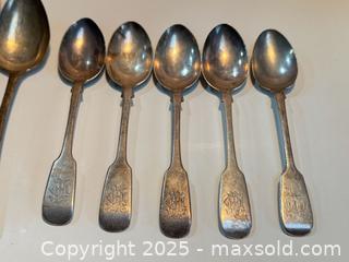 MaxSold Auction: Antique Sterling Silver Spoons + More Lot  - Toronto (Ontario, Canada) PARTNER MANAGED Estate Sale Online Auction - Merton Street