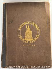 MaxSold Auction: c.1850 Antique The Britannia and Conway Tubular Bridges Book by Edwin Clark - Toronto (Ontario, Canada) PARTNER MANAGED Estate Sale Online Auction - Merton Street