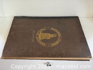 MaxSold Auction: c.1850 Antique The Britannia and Conway Tubular Bridges Book by Edwin Clark - Toronto (Ontario, Canada) PARTNER MANAGED Estate Sale Online Auction - Merton Street