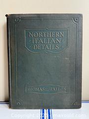 MaxSold Auction: c.1928 Northern Italian Details: Drawings and Photography Book - Toronto (Ontario, Canada) PARTNER MANAGED Estate Sale Online Auction - Merton Street