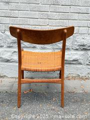 MaxSold Auction: Hans Wegner CH-23 Oak + Teak MCM Dining Chair  - Toronto (Ontario, Canada) PARTNER MANAGED Estate Sale Online Auction - Merton Street