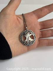 MaxSold Auction: Irish Celtic Tree of Life Sterling Silver Pendant on Chain - Toronto (Ontario, Canada) PARTNER MANAGED Estate Sale Online Auction - Merton Street