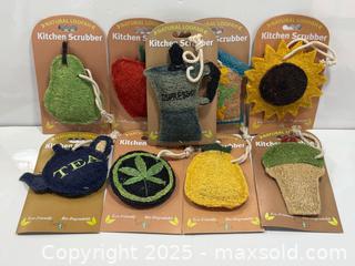 MaxSold Auction: Large Fruit + Tea Coffee Themed Natural Eco Friendly Loofah Kitchen Scrubber Lot BNIB - Toronto (Ontario, Canada) PARTNER MANAGED Estate Sale Online Auction - Merton Street