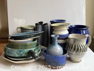 MaxSold Auction: Large Vintage Signed Handmade Pottery Lot - Toronto (Ontario, Canada) PARTNER MANAGED Estate Sale Online Auction - Merton Street