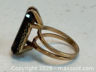 MaxSold Auction: MCM 10K Gold Cocktail Ring  - Toronto (Ontario, Canada) PARTNER MANAGED Estate Sale Online Auction - Merton Street