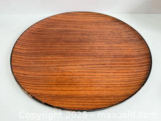 MaxSold Auction: MCM Round Teak Tray  - Toronto (Ontario, Canada) PARTNER MANAGED Estate Sale Online Auction - Merton Street