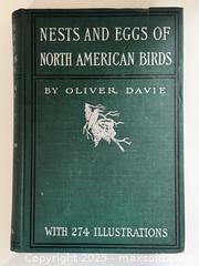 MaxSold Auction: Nests and Eggs of North American Birds by Oliver Davie Book  - Toronto (Ontario, Canada) PARTNER MANAGED Estate Sale Online Auction - Merton Street