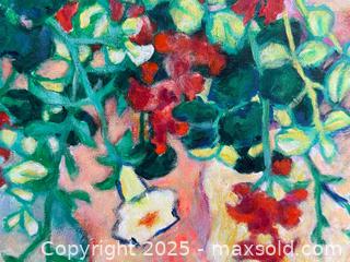 MaxSold Auction: “Rock Garden III” Signed Original Acrylic Painting by Canadian Artist Diane Fine - Toronto (Ontario, Canada) PARTNER MANAGED Estate Sale Online Auction - Merton Street