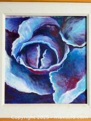 MaxSold Auction: Signed Canadian Abstract Floral Acrylic Painting  - Toronto (Ontario, Canada) PARTNER MANAGED Estate Sale Online Auction - Merton Street