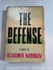 MaxSold Auction: The Defence Book by Vladimir Nabokov c.1964  - Toronto (Ontario, Canada) PARTNER MANAGED Estate Sale Online Auction - Merton Street