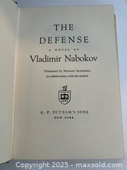 MaxSold Auction: The Defence Book by Vladimir Nabokov c.1964  - Toronto (Ontario, Canada) PARTNER MANAGED Estate Sale Online Auction - Merton Street