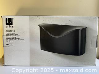 MaxSold Auction: Umbra Postino Entryway Mailbox in Black BNIB - Toronto (Ontario, Canada) PARTNER MANAGED Estate Sale Online Auction - Merton Street