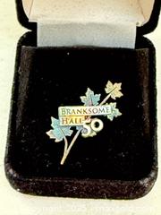 MaxSold Auction: Vintage Branksome Hall Sterling 50th Anniversary Pin  - Toronto (Ontario, Canada) PARTNER MANAGED Estate Sale Online Auction - Merton Street