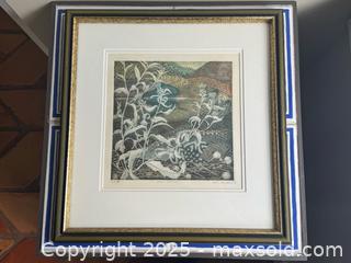 MaxSold Auction: Vintage “Celtic Blanket” Signed Artist Proof Lithograph Print by Kath Kornelsen - Toronto (Ontario, Canada) PARTNER MANAGED Estate Sale Online Auction - Merton Street