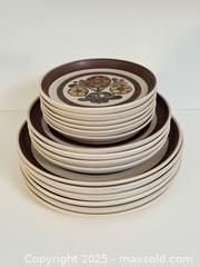MaxSold Auction: Vintage Denby Stoneware Mayflower Plates  - Toronto (Ontario, Canada) PARTNER MANAGED Estate Sale Online Auction - Merton Street