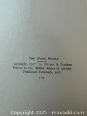 MaxSold Auction: Vintage First Edition Book ‘The White People’ Novel - Toronto (Ontario, Canada) PARTNER MANAGED Estate Sale Online Auction - Merton Street