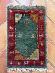 MaxSold Auction: Vintage Hand-Knotted Persian Gabbeh Wool Floor Mat Rug  - Toronto (Ontario, Canada) PARTNER MANAGED Estate Sale Online Auction - Merton Street