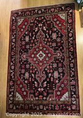 MaxSold Auction: Vintage Hand-Knotted Persian Rug in Floral + Geometric Pattern - Toronto (Ontario, Canada) PARTNER MANAGED Estate Sale Online Auction - Merton Street