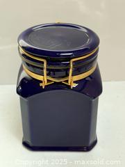 MaxSold Auction: Vintage Harrods Name Tag + Ceramic Jar  - Toronto (Ontario, Canada) PARTNER MANAGED Estate Sale Online Auction - Merton Street