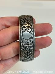 MaxSold Auction: Vintage Heavy Moroccan Silver Bracelet  - Toronto (Ontario, Canada) PARTNER MANAGED Estate Sale Online Auction - Merton Street