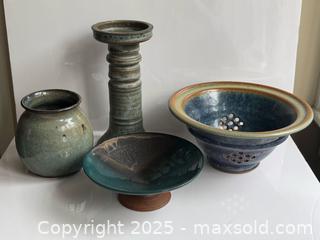 MaxSold Auction: Vintage MCM Handmade Decorative Signed Pottery  - Toronto (Ontario, Canada) PARTNER MANAGED Estate Sale Online Auction - Merton Street