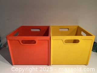 MaxSold Auction: Vintage MCM Molded Plastic Crates  - Toronto (Ontario, Canada) PARTNER MANAGED Estate Sale Online Auction - Merton Street