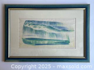 MaxSold Auction: Vintage MCM Pastel on Paper Nude Figure Painting  - Toronto (Ontario, Canada) PARTNER MANAGED Estate Sale Online Auction - Merton Street