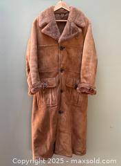 MaxSold Auction: Vintage Morlands Lambskin Leather Shearling Coat in Tan with Fleece Lining - Toronto (Ontario, Canada) PARTNER MANAGED Estate Sale Online Auction - Merton Street