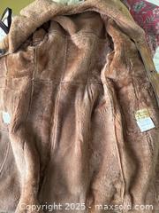 MaxSold Auction: Vintage Morlands Lambskin Leather Shearling Coat in Tan with Fleece Lining - Toronto (Ontario, Canada) PARTNER MANAGED Estate Sale Online Auction - Merton Street