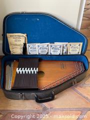 MaxSold Auction: Vintage Oscar Schmidt 15-Chord Autoharp with Case + Accessories - Toronto (Ontario, Canada) PARTNER MANAGED Estate Sale Online Auction - Merton Street