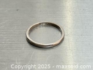 MaxSold Auction: Vintage Platinum Wedding Band - Toronto (Ontario, Canada) PARTNER MANAGED Estate Sale Online Auction - Merton Street
