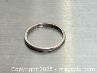 MaxSold Auction: Vintage Platinum Wedding Band - Toronto (Ontario, Canada) PARTNER MANAGED Estate Sale Online Auction - Merton Street