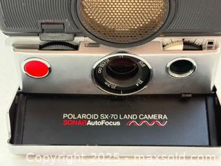 MaxSold Auction: Vintage Polaroid SX-70 Sonar Autofocus Folding Camera  - Toronto (Ontario, Canada) PARTNER MANAGED Estate Sale Online Auction - Merton Street