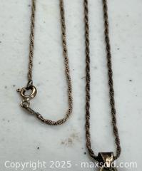 MaxSold Auction: Vintage Sterling Necklace + Heart Pendant  - Toronto (Ontario, Canada) PARTNER MANAGED Estate Sale Online Auction - Merton Street