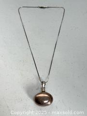 MaxSold Auction: Vintage Sterling Scent Bottle Pendant + Necklace  - Toronto (Ontario, Canada) PARTNER MANAGED Estate Sale Online Auction - Merton Street