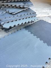 MaxSold Auction: 30 Dark Grey Interlocking EVA Foam Floor Tiles 24 x 24 in - Garden City (Georgia, USA) SELLER MANAGED Downsizing Online Auction - Bryce Industrial Drive