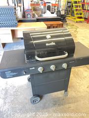 MaxSold Auction: Char-Broil 3-Burner Propane Gas Grill with Cart - Garden City (Georgia, USA) SELLER MANAGED Downsizing Online Auction - Bryce Industrial Drive