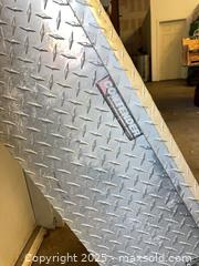 MaxSold Auction: Contender Aluminum Diamond-Plate Truck/Toolbox - Garden City (Georgia, USA) SELLER MANAGED Downsizing Online Auction - Bryce Industrial Drive