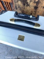 MaxSold Auction: DVF Diane von Furstenberg Off-White Hard-Shell Spinner Suitcase - Garden City (Georgia, USA) SELLER MANAGED Downsizing Online Auction - Bryce Industrial Drive