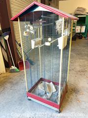 MaxSold Auction: Ferplast Multi-Level Metal Wire Bird Cage, 4–5 ft Tall - Garden City (Georgia, USA) SELLER MANAGED Downsizing Online Auction - Bryce Industrial Drive