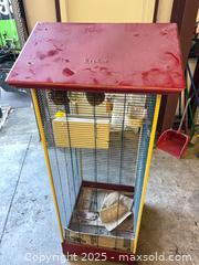 MaxSold Auction: Ferplast Multi-Level Metal Wire Bird Cage, 4–5 ft Tall - Garden City (Georgia, USA) SELLER MANAGED Downsizing Online Auction - Bryce Industrial Drive